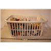 Image 1 : Laundry Basket of Stuffed Animals