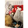 Image 3 : Laundry Basket of Stuffed Animals