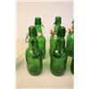 Image 3 : (13) Green Grolsch Bottles