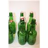 Image 5 : (13) Green Grolsch Bottles