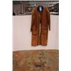 Image 1 : *Brown Leather Duster (Size Med)