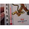 Image 4 : Esso Extra Gasoline Porcelain Fantasy Thermometer - 7.5" tall