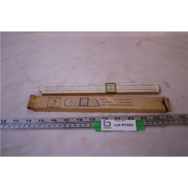 Slide Ruler