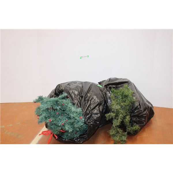 *(2) Bags of Christmas Garland