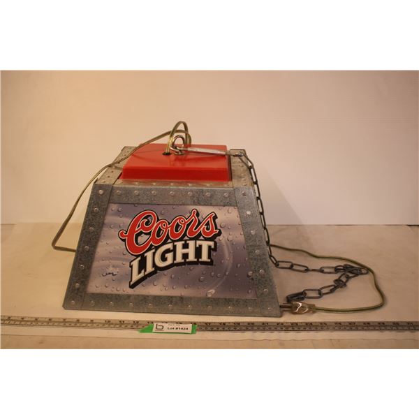 Coors Light Hanging Light