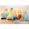 Image 1 : Set of 5 1990’s Simpson Dolls