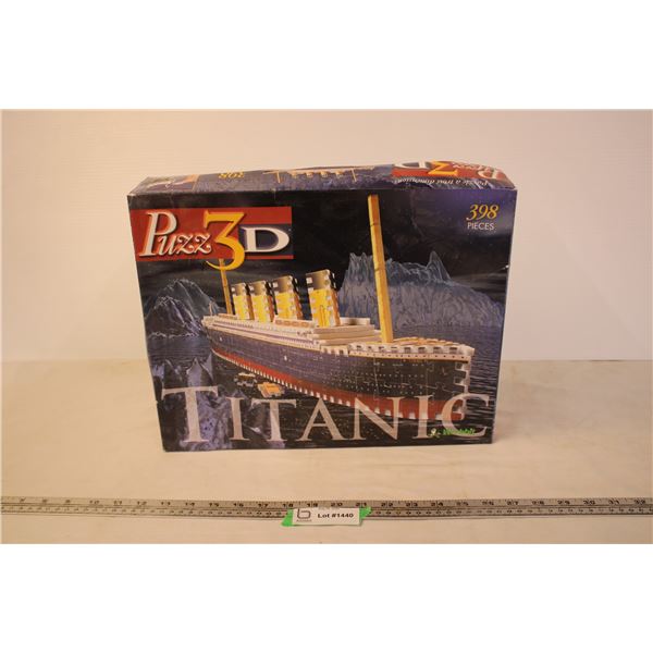 3D Titanic Puzzle