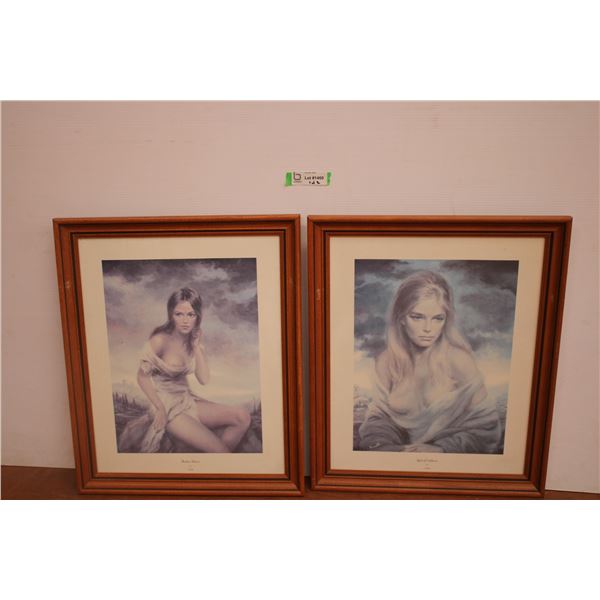 *(2) Framed Vincoata Prints