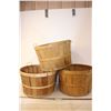 Image 1 : *(3) Bushel Baskets