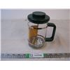 Image 1 : 4 Cup Tea and Coffee Press 26oz./760ml size (NIB)