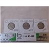 Image 1 : 1953,1954,and 1955 Canadian Quarters