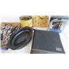 Image 4 : Assorted Cutlery With Wooden clock and tie organizer