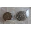 Image 3 : 1968 Canadian Dollar and .50 cents
