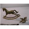 Image 3 : (2) Brass horses with cheers bottle opener