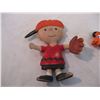Image 2 : (3) rubber figures 1969 charlie brown 5" tall