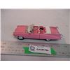 Image 1 : 1:24 scale 1959 pink cadillac series (62) 6.5" long