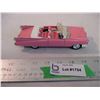 Image 2 : 1:24 scale 1959 pink cadillac series (62) 6.5" long