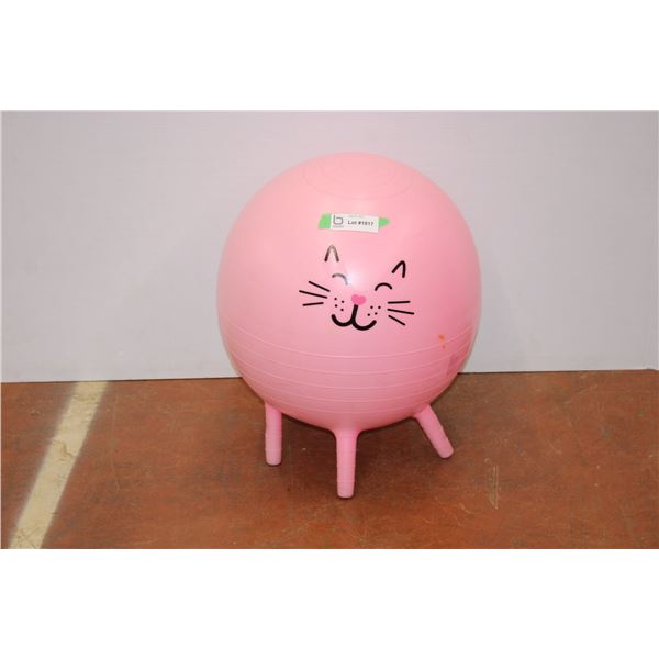 *Pink Cat Hopper Ball