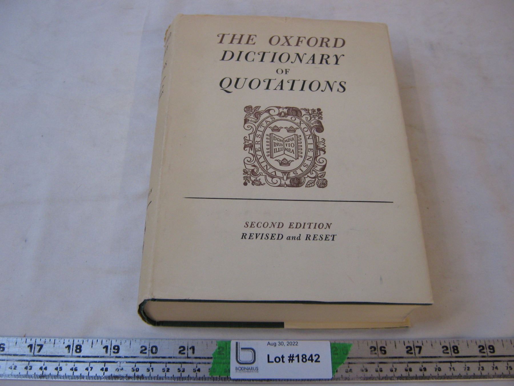 The Oxford Dictionary of Quotations