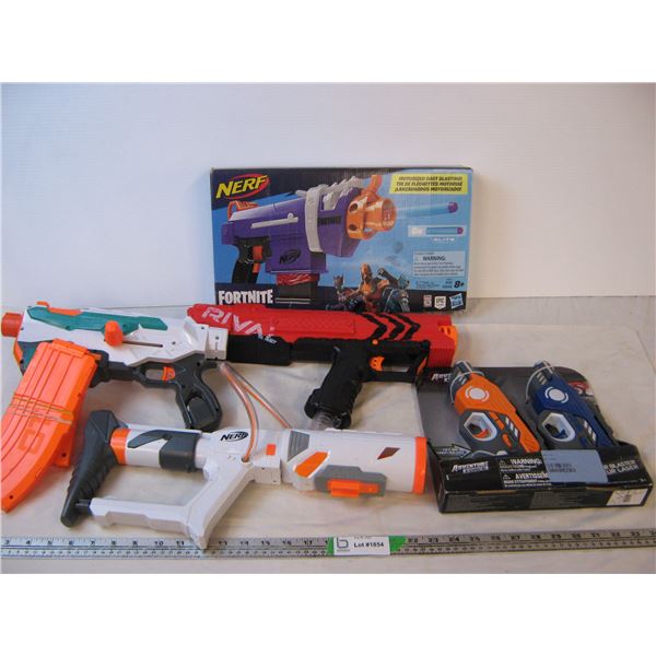 lot of (6) Nerf guns