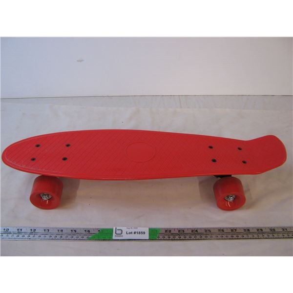 Red Skateboard