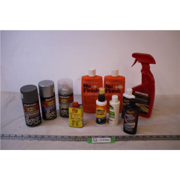 Misc Car Cleaning Products and Touch-up Paint