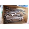 Image 4 : Box of Assorted Wrenches and Drill Bits