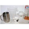 Image 2 : (9) Assorted Items (including Cups and Pepsi Bottle w/ Metal Cap)