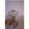 Image 3 : (2) Kerosene Lamps (One just Base, one Missing Chimney )