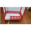 Image 3 : Childs Wooden Bed Frame + Mattress - 30W 56L 69H