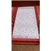 Image 4 : Childs Wooden Bed Frame + Mattress - 30W 56L 69H