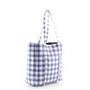 Image 2 : Balenciaga Everyday Tote Bag Printed Leather Small Blue, Print, White