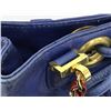 Image 4 : Chanel Vintage Blue Quilted Color Block Vintage Shoulder Bag
