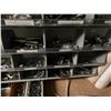 Image 8 : PARTS BINS & CONTENTS INCLUDING HARLEY-DAVIDSON FASTENERS, PINS, RING CLIPS ETC
