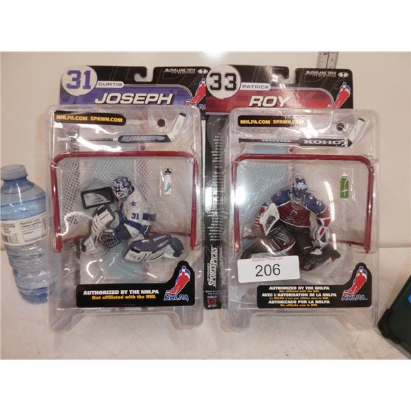 NHLPA goalie figurines
