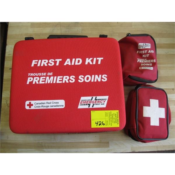 3 FIRST AID KITS