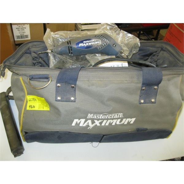 MAXIMUM MULTI ATTACHMENT ROTARY TOOL SYSTEM IN BAG