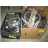 Image 1 : MISC. AUTO CASSETTE DECKS, CD, ETC. & BOX OF ASST. WIRING, ETC.