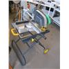 Image 2 : HITACHI SLIDING COMPOUND MITRE SAW ON MASTERCRAFT STAND