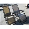 Image 2 : 2 FOLDING ZERO GRAVITY CHAIRS