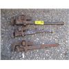 Image 1 : 3 PIPE WRENCHES
