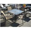 Image 1 : PATIO TABLE W/4 CHAIRS