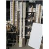 Image 1 : PAIR OF 86" WALL MOUNT LG. POSTS