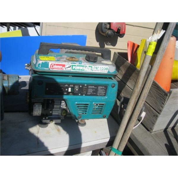 COLEMAN POWERMATE GAS GENERATOR