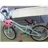 SM. BLUE BMX BIKE W/PINK HELMET