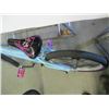 Image 2 : SM. BLUE BMX BIKE W/PINK HELMET