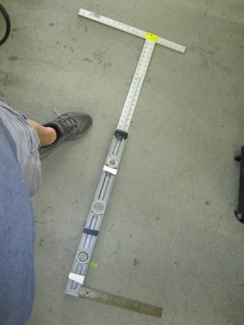 House Ruler Level DRYWALL TSQUARE, RULER & LEVEL