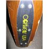 Image 2 : PAIR OF SEAGLIDER PRO STAR WATERSKIS, NEED NEW RUBBER BOOTS & ANTIQUE CONNELLY WOOD SINGLE WATERSKI
