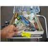 Image 2 : BOX OF MISC FILES, HAMMERS, HACK SAW ETC