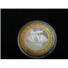 Image 2 : LTD. EDITION 1994 $10 FLAMINGO HILTON HOTEL GAMING TOKEN, .999 FINE SILVER (TAX EXEMPT)